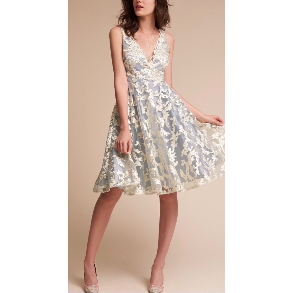 Anthropologie BHLDN Aidan Mattox Abbey Dress